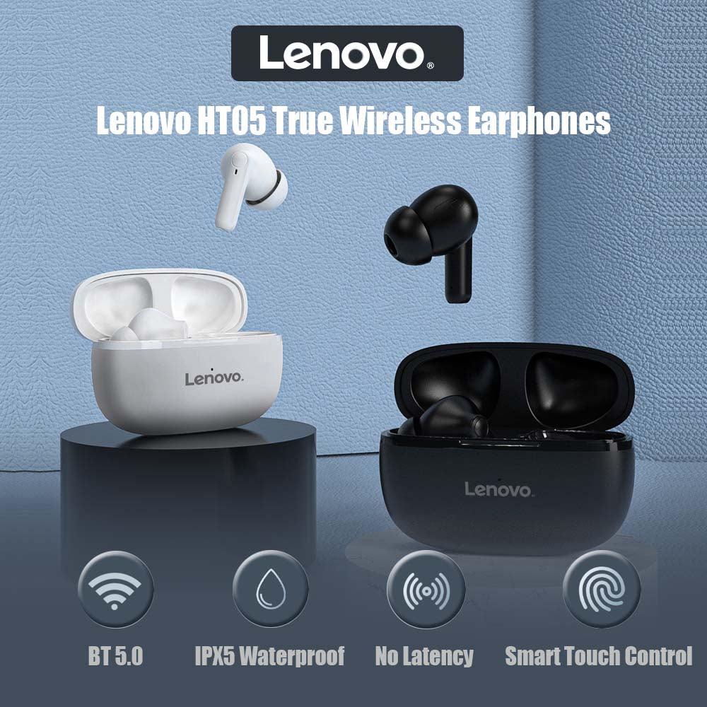 Lenovo HT05 Wireless Bluetooth Earbuds - Lenovo - Compro System