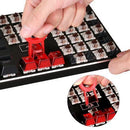Redragon 103R Keycaps for Mechanical Switch Keyboards with Key Puller (Electroplated Red) - REDRAGON - Compro System