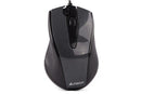 N-500FS V-Track Wired Silent Mouse Grey - A4TECH - Compro System