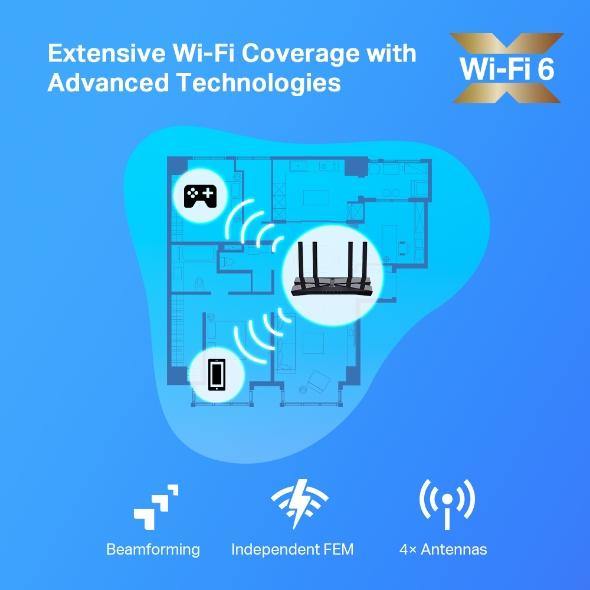 TP-Link Archer AX20 AX1800 Dual-Band Wi-Fi 6 Router - TP LINK - Compro System