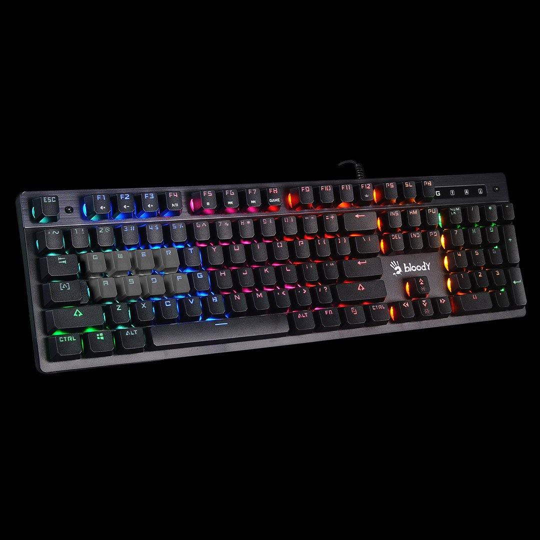 BLOODY B500N - MECHA-LIKE SWITCH GAMING KEYBOARD - Bloody - Compro System