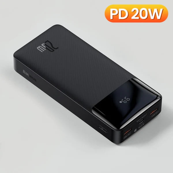 Baseus Bipow Digital Display Power bank 20W Black
