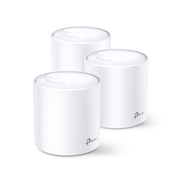 TP-Link Deco X20 (3-pack) AX1800 Whole Home Mesh Wi-Fi 6 System | WiFi 6 Mesh Router
