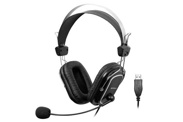 HU-50 ComfortFit Stereo USB Headset - A4TECH - Compro System