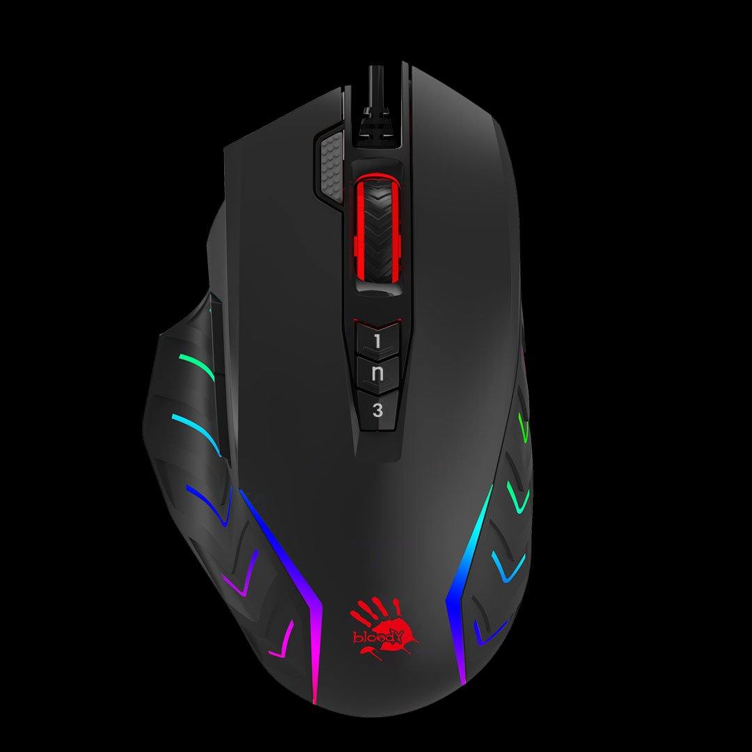 BLOODY J95s - 2 FIRE RGB GAMING MOUSE - Bloody - Compro System