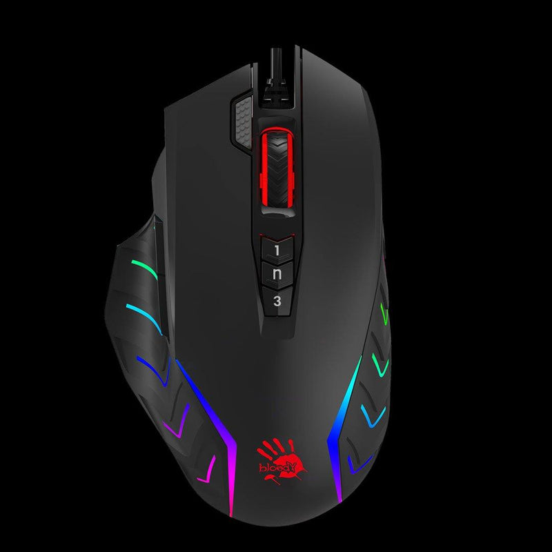 BLOODY J95s - 2 FIRE RGB GAMING MOUSE - Bloody - Compro System