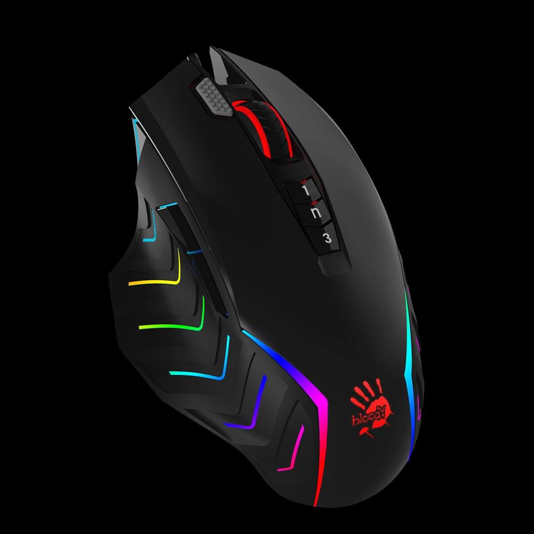 BLOODY J95s - 2 FIRE RGB GAMING MOUSE - Bloody - Compro System