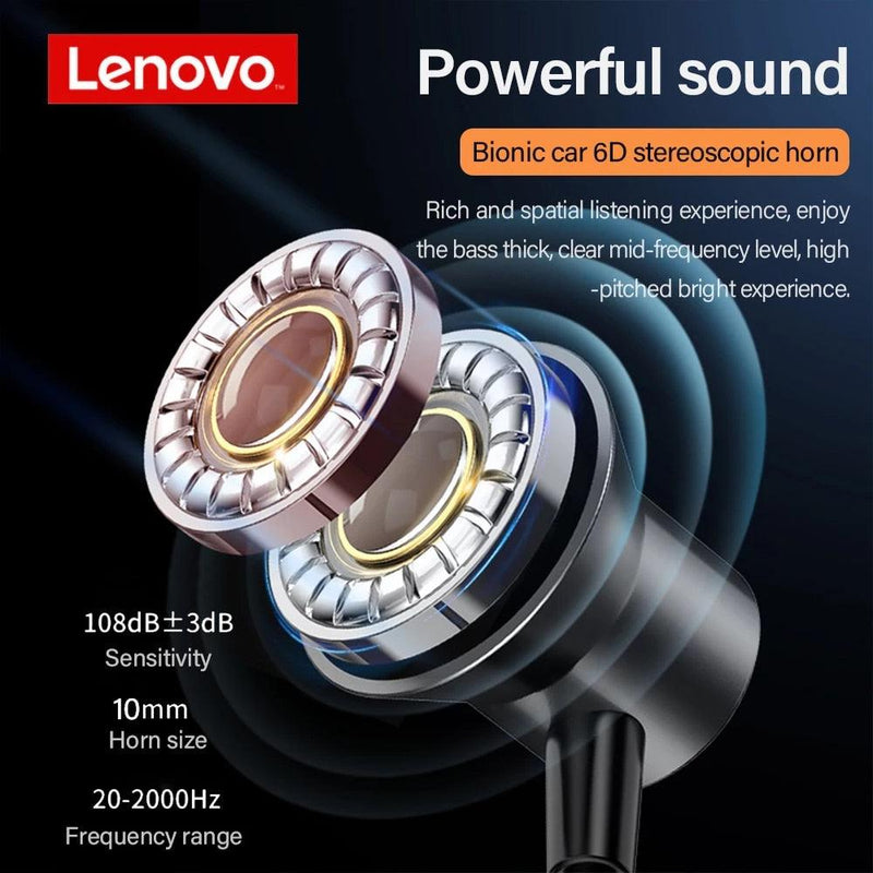 Lenovo XE05 Bluetooth 5.0 In-ear Neckband Headphone - Lenovo - Compro System