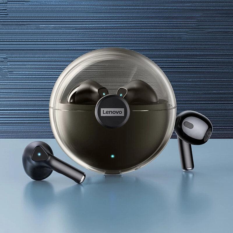 Lenovo LP80 TWS Bluetooth 5.0 Low Latency Earbuds (Black) - Lenovo - Compro System