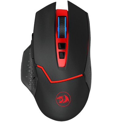 Redragon M690 MIRAGE 4800DPI, 8 Buttons, Infrared Engine, 15 Meters Range Wireless Gaming Mouse - REDRAGON - Compro System