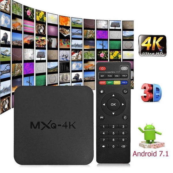 Smart Tv Box 4K Android 7.12 MXQ PRO 1G/8G – Joinet