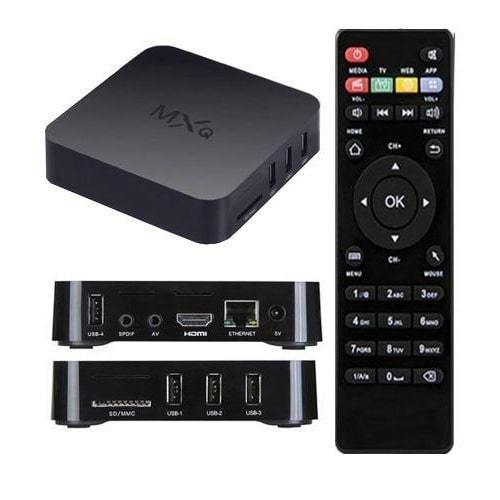 TV BOX ANDROID 4K MXQ-4K TV PC SEÑAL – Soriega