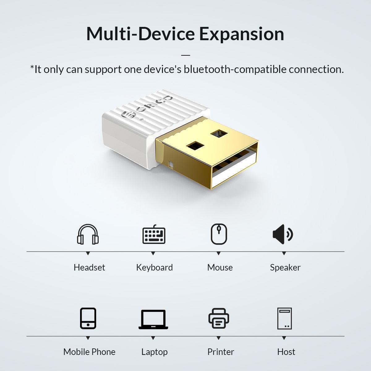 ORICO USB 5.0 4.0 Bluetooth Compatible Dongle Adapter - ORICO - Compro System