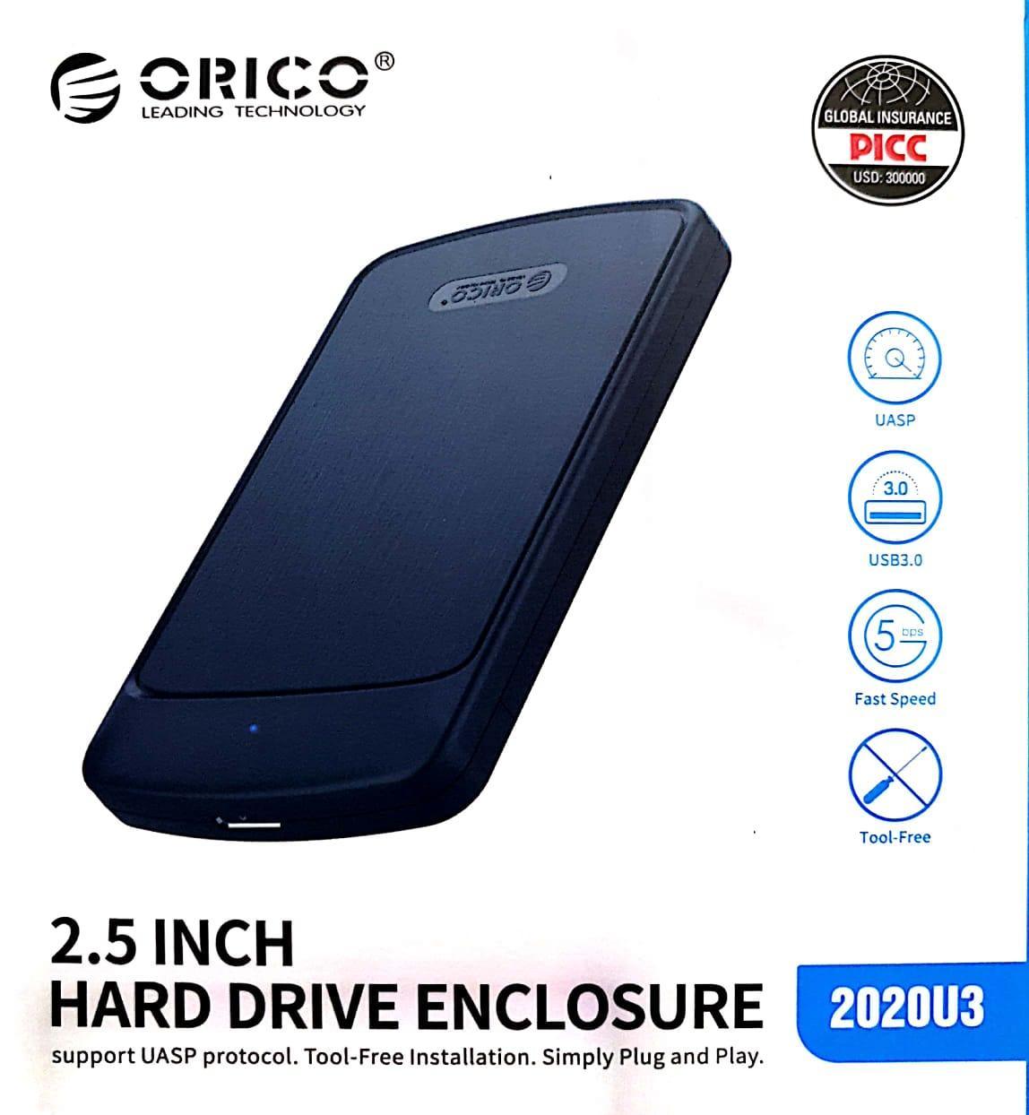 ORICO HDD Case 2.5 Inch SATA to USB 3.0 External Hard Drive Disk Storage Case - ORICO - Compro System