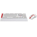 Redragon YAKSA S102-W Gaming Keyboard NEMEANLION Wired Gaming Mouse Combo (White) - REDRAGON - Compro System