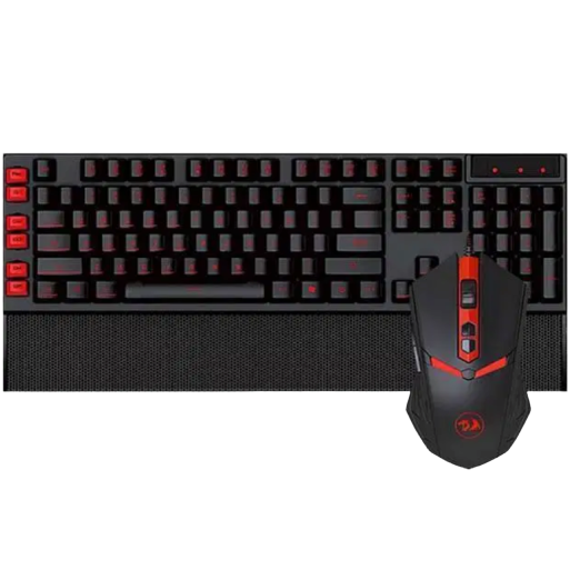 Redragon YAKSA S102-1 Gaming Keyboard NEMEANLION Wired Gaming Mouse Combo (Black) - REDRAGON - Compro System