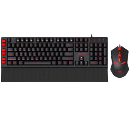 Redragon YAKSA S102-1 Gaming Keyboard NEMEANLION Wired Gaming Mouse Combo (Black) - REDRAGON - Compro System