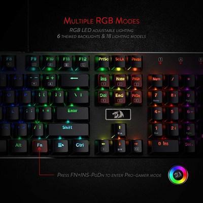 Redragon Devarajas K556 RGB Mechanical Gaming Keyboard - REDRAGON - Compro System