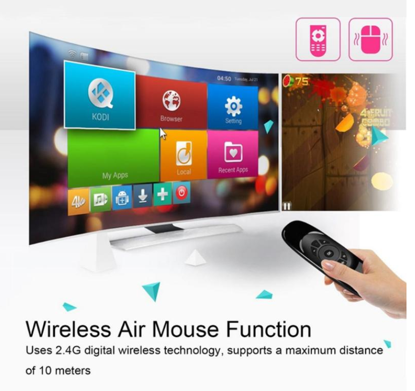 Wireless Air Mouse - Compro System - Compro System