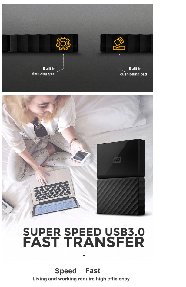 WD MY PASSPORT 1TB USB 3.0 - WESTERN DIGITAL - Compro System