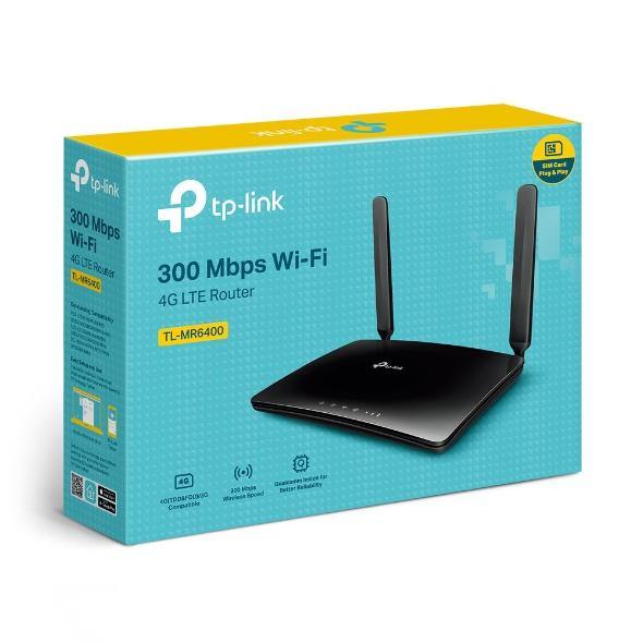 TP-Link TL-MR6400 - 300Mbps Wireless N 4G LTE Router - TP LINK - Compro System