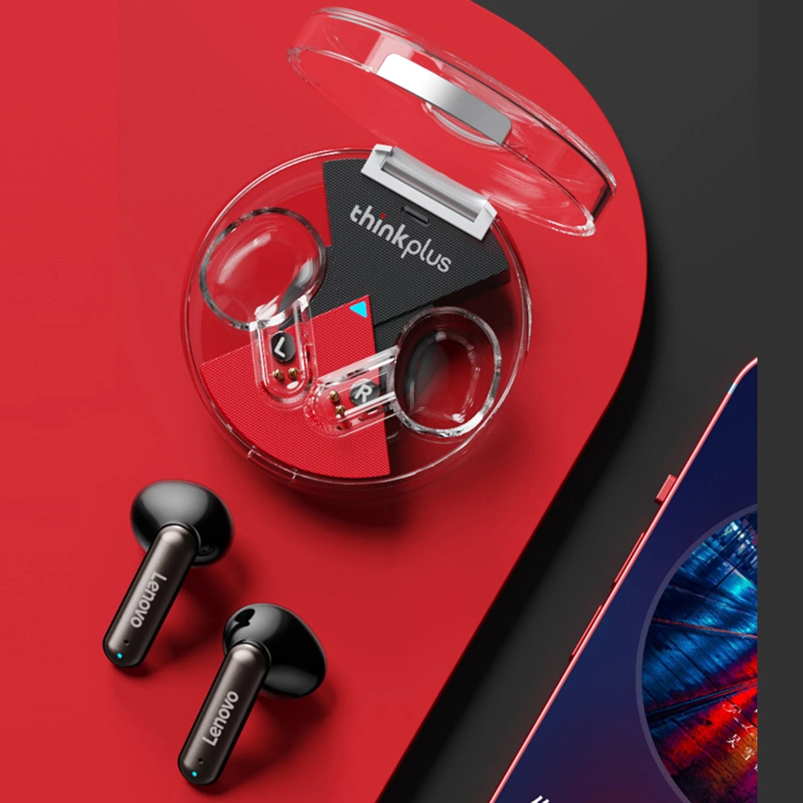 Lenovo ThinkPlus LP10 Wireless Bluetooth 5.2 Earphone with ENC