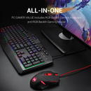 Redragon S101-3 Wired Gaming RGB Keyboard and M601 Mouse Combo - REDRAGON - Compro System
