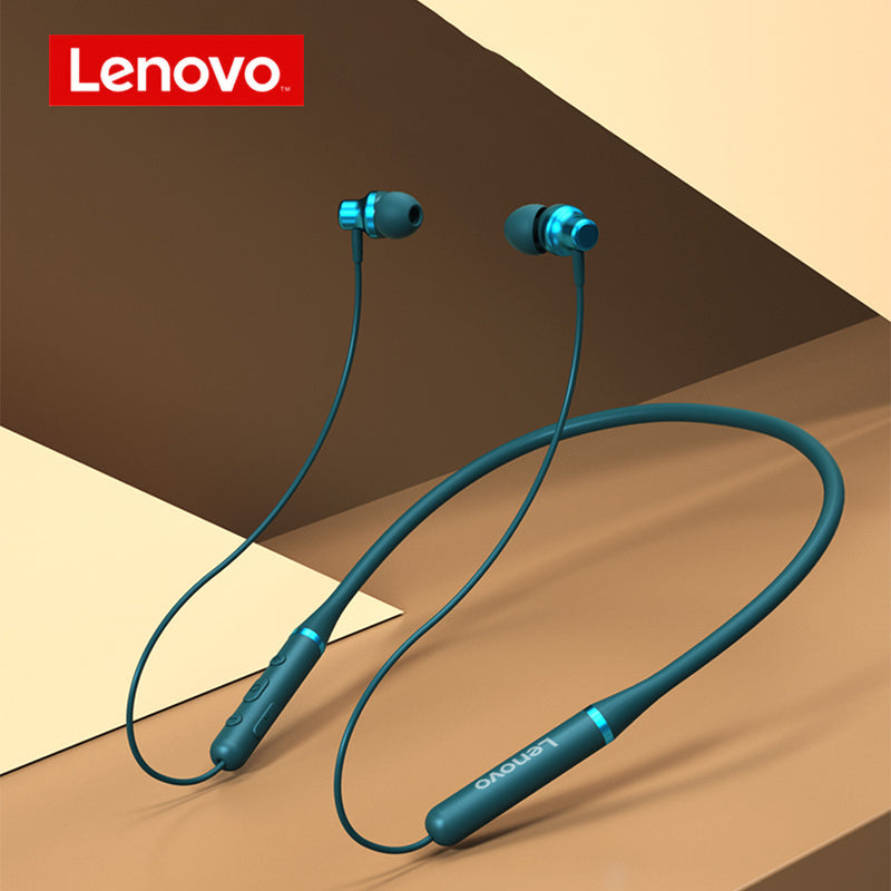 Lenovo XE05 Pro Wireless Bluetooth Neckband Headphone- Green Color - Limited Edition