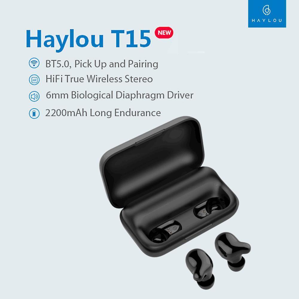 Haylou T15 Wireless Earbuds 2200 mAh - Haylou - Compro System