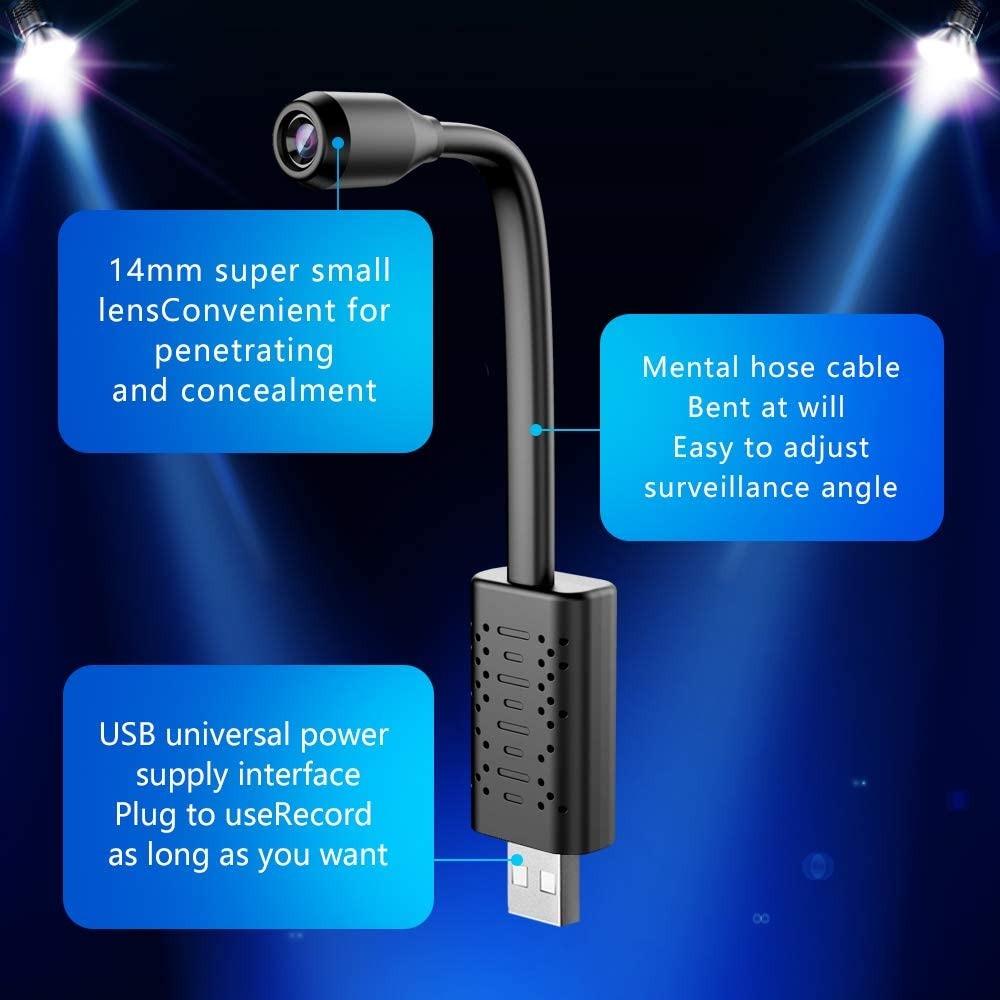 Usb Gnoose Neck Wifi Camera App V380 Pro Hd 1080p 2mp - Compro System - Compro System