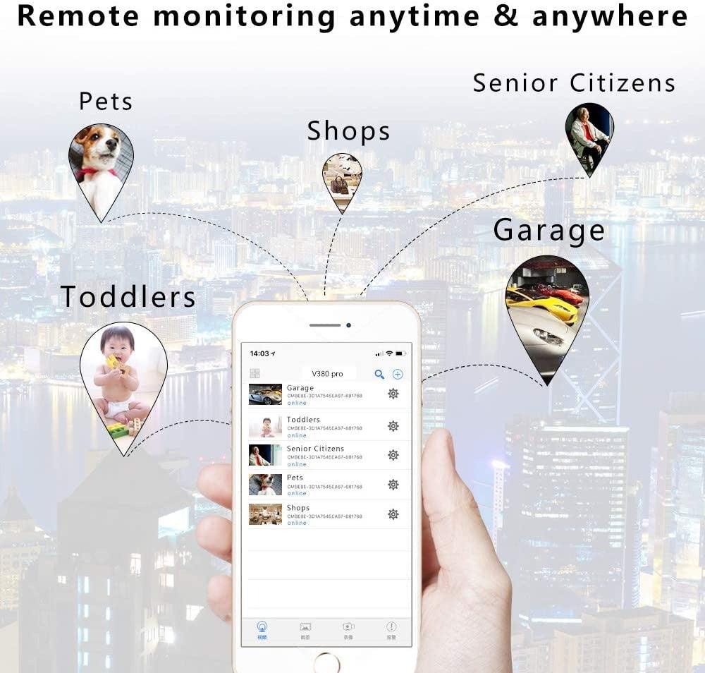Usb Gnoose Neck Wifi Camera App V380 Pro Hd 1080p 2mp - Compro System - Compro System