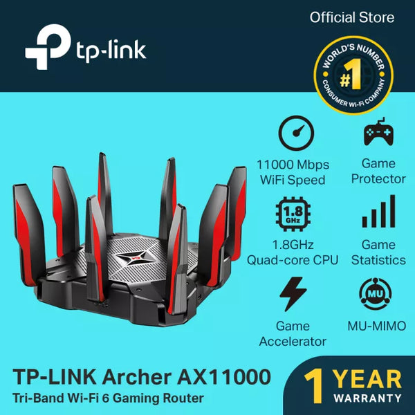 TP-LINK Archer AX11000ルーター・ネットワーク機器