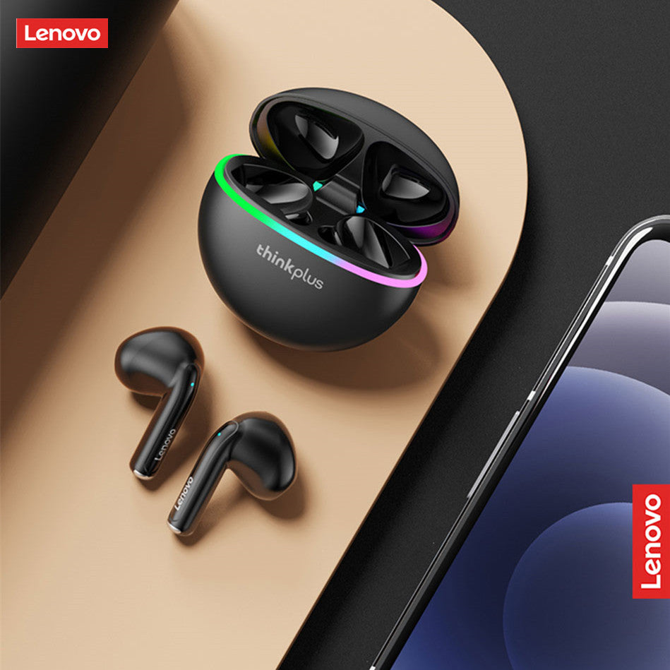 Lenovo XT97 Wireless Bluetooth 5.2 Noise Reduction Earbuds with Flash LED Light