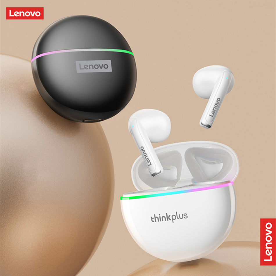 Lenovo XT97 Wireless Bluetooth 5.2 Noise Reduction Earbuds with Flash LED Light