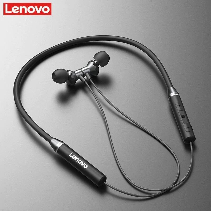 Lenovo HE05 Wireless Neckband Headphones - Lenovo - Compro System