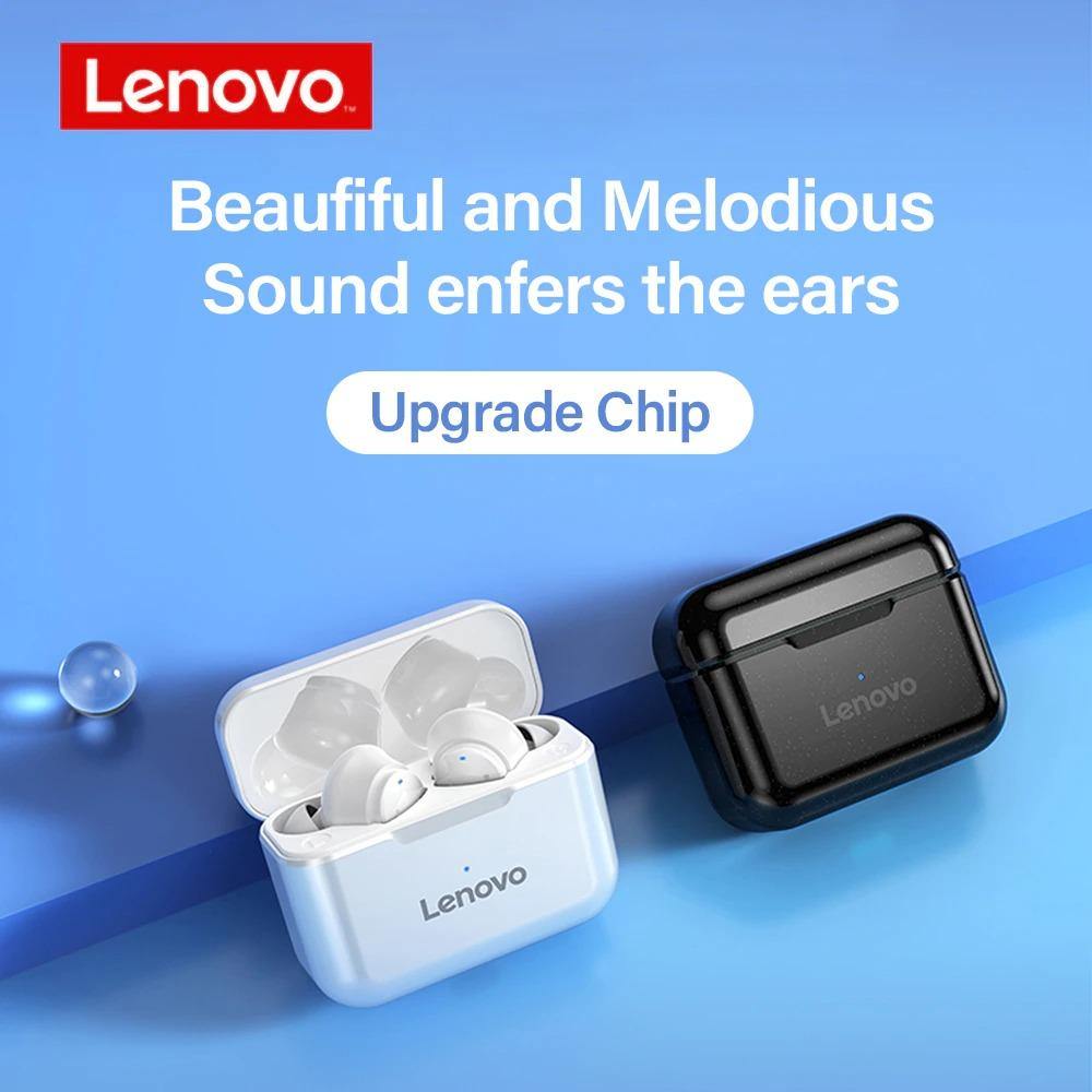 Lenovo QT82 Touch Control Bluetooth Earphones - Lenovo - Compro System