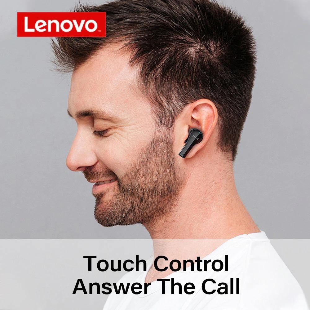 Lenovo QT82 Touch Control Bluetooth Earphones - Lenovo - Compro System