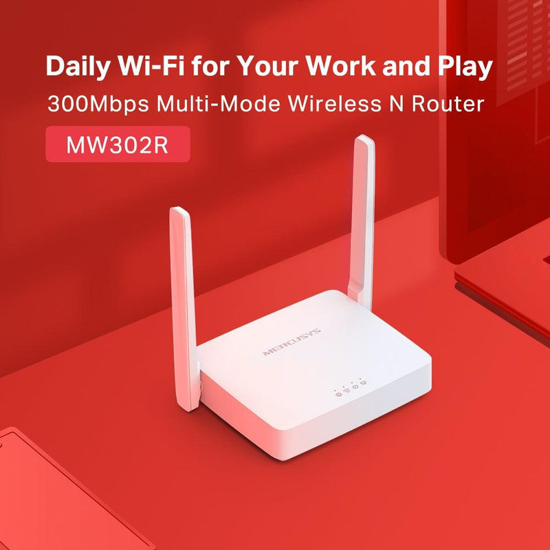 Mercusys MW302R 300Mbps Multi-Mode Wireless N Router - Mercusys - Compro System