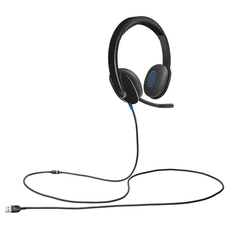 Logitech H540 USB Headset with Noise-Cancelling Mic