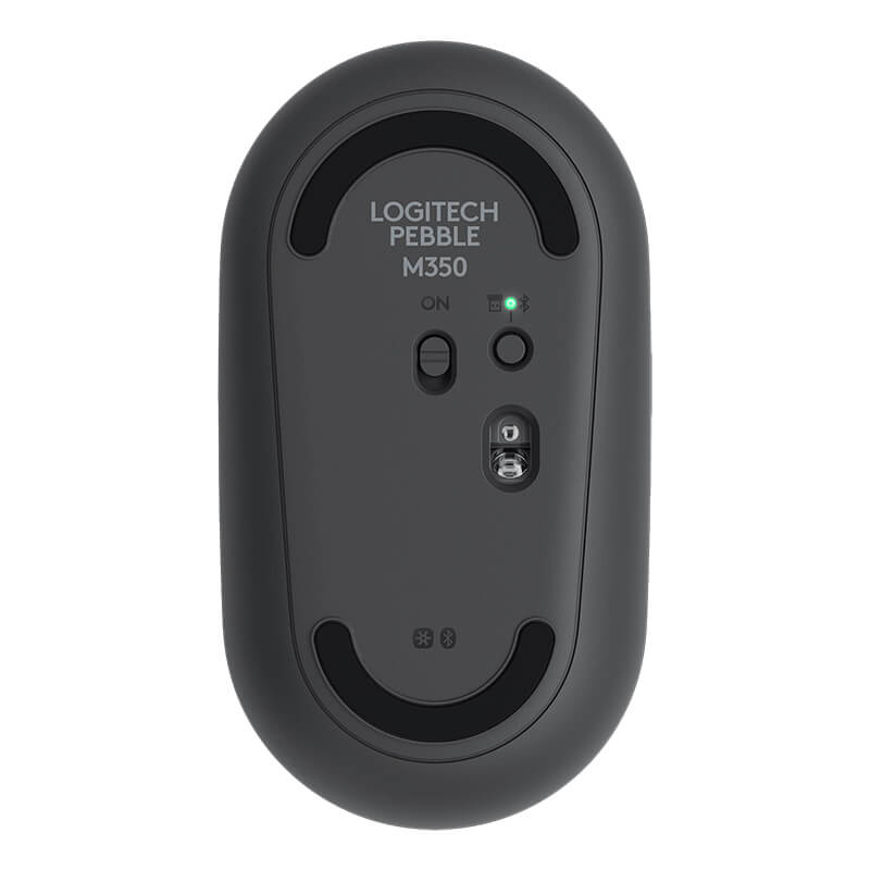 Logitech M350 Pebble Wireless Bluetooth Mouse - Silent