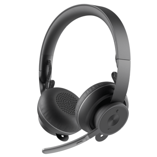 Logitech Zone Wireless Headset with Noise-Canceling Mic (Microsoft Teams Certified)