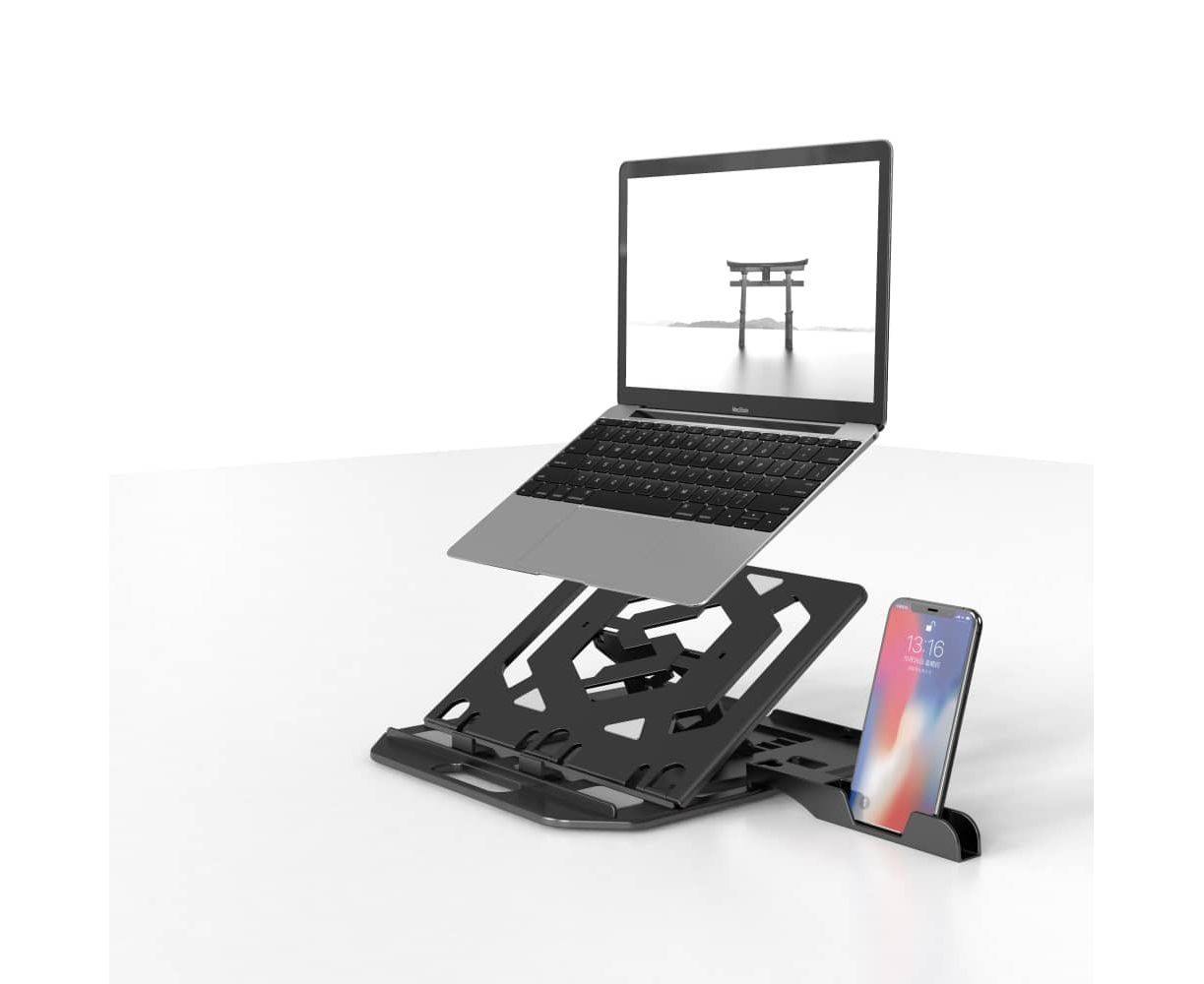 Laptop Stand with Mobile Holder - Compro System - Compro System