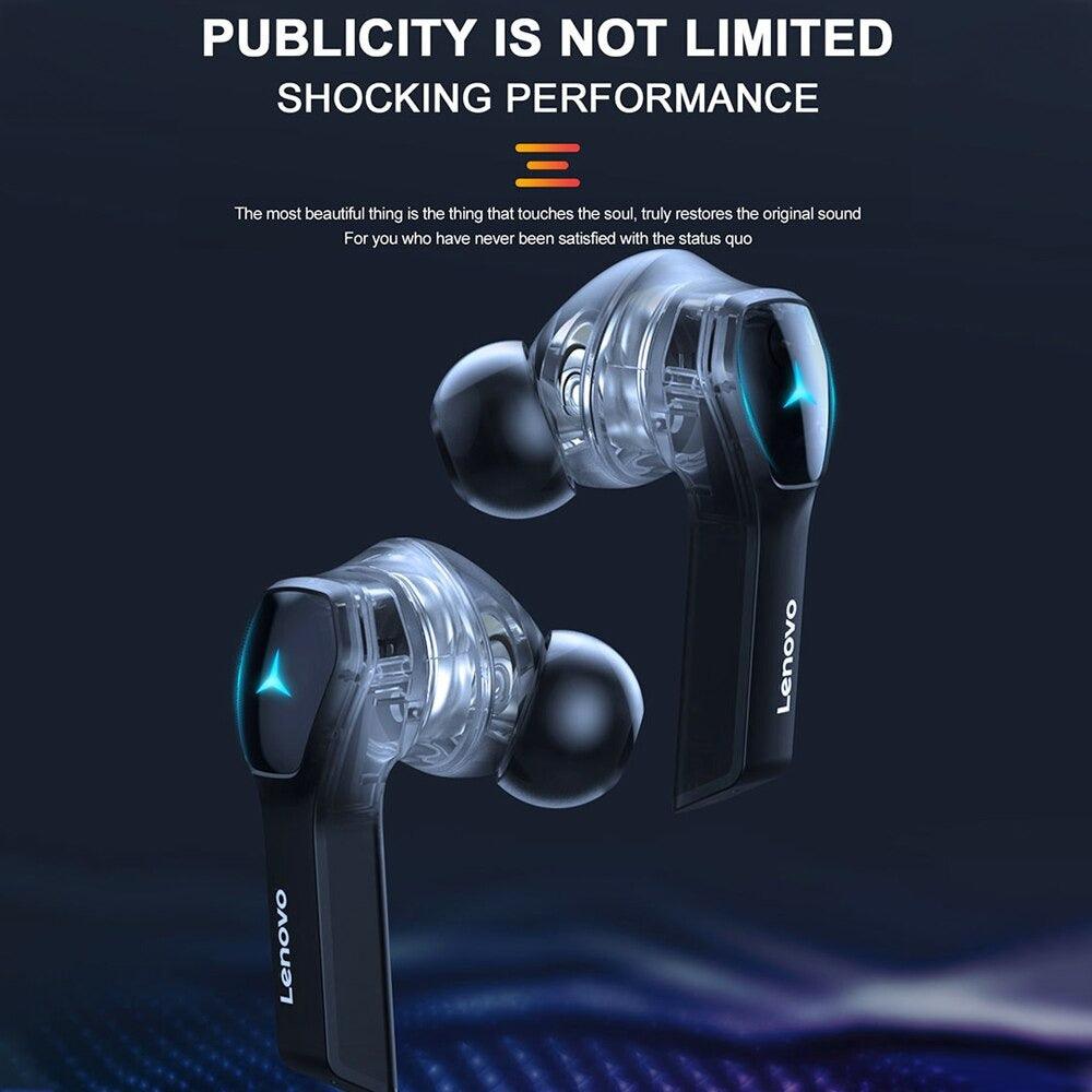 Lenovo HQ08 Wireless Bluetooth Gaming Earphone - Lenovo - Compro System