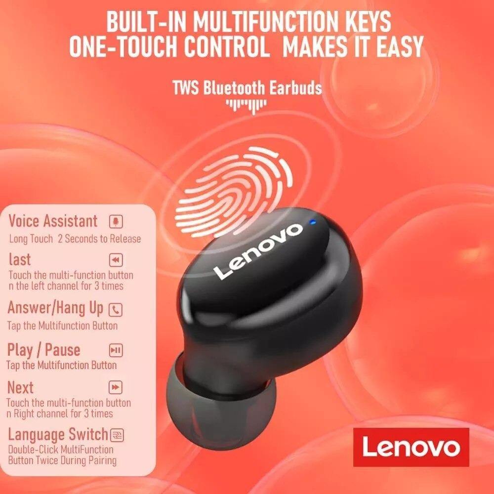 Lenovo H301 TWS Wireless Earbuds - Lenovo - Compro System