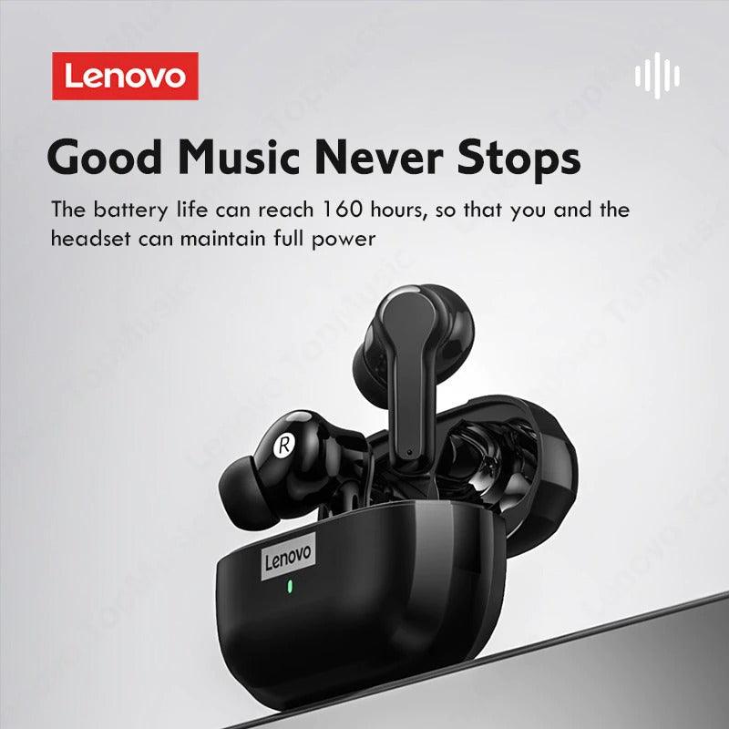 New Lenovo LP1S Noise Reduction Wireless Earbuds - Lenovo - Compro System