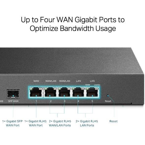 TP-Link TL-ER7206 SafeStream Gigabit Multi-WAN VPN Router - TP LINK - Compro System