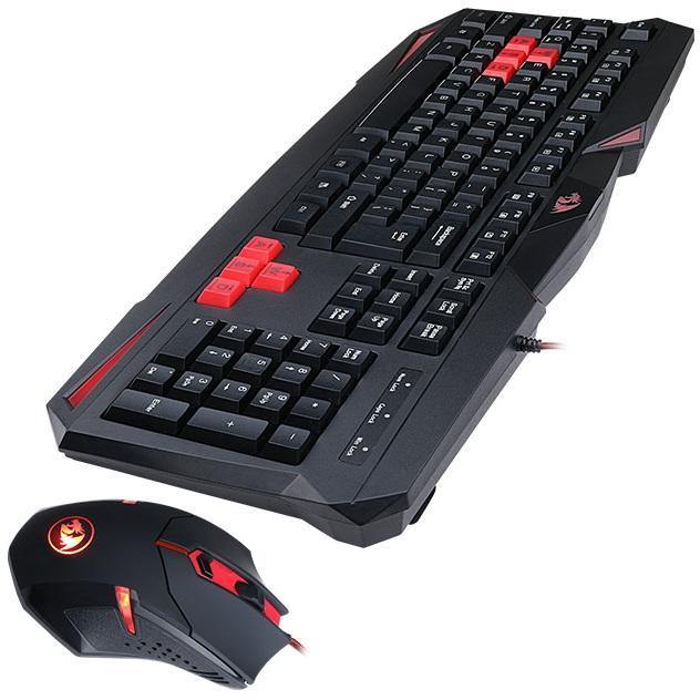 Redragon S101-2 Gaming Keyboard and Mouse Combo VAJRA & CENTROPHOROUS - REDRAGON - Compro System