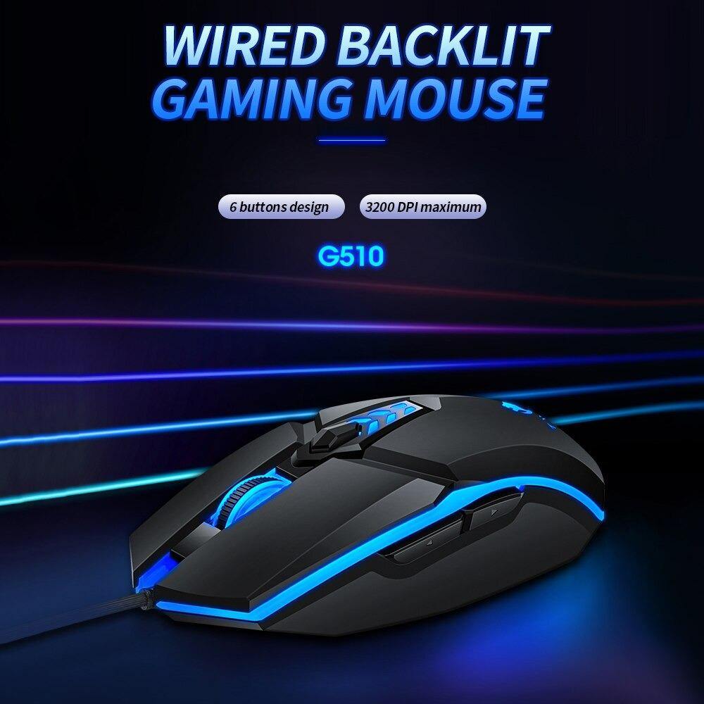 T-Wolf G510 Wired Gaming Mouse - Compro System - Compro System