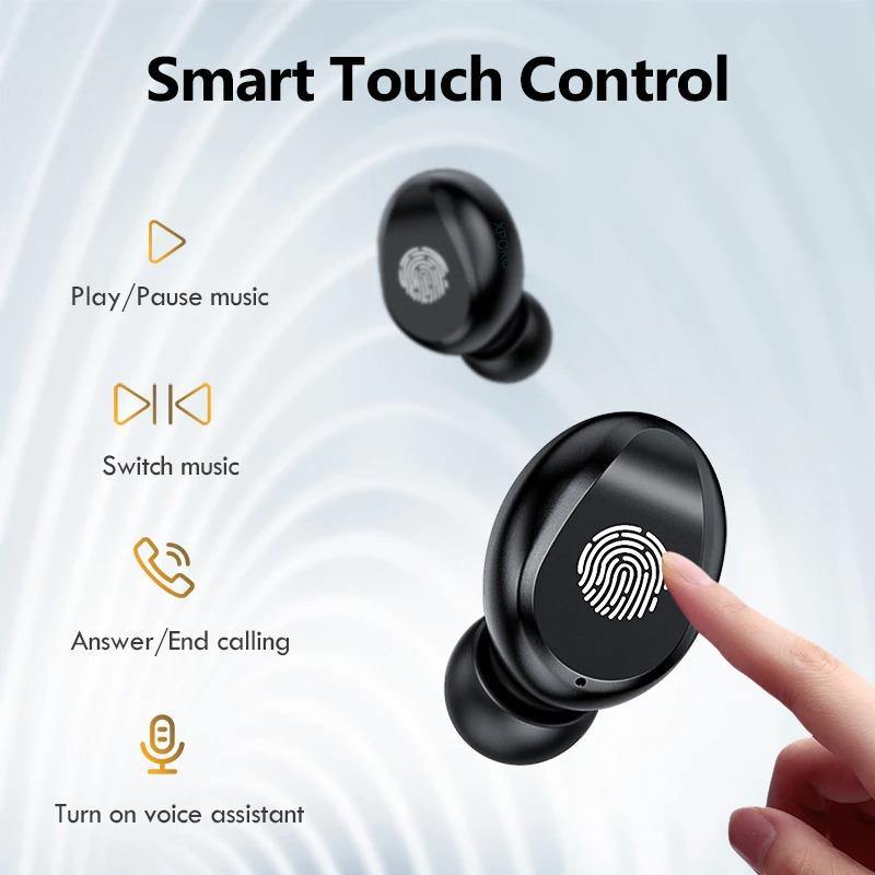 Air F9 Max TWS Bluetooth Earphone LED Display Bluetooth 5.0 - TWS - Compro System