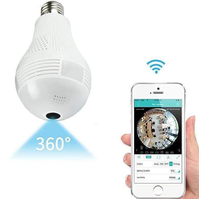 Wifi Security Light Bulb Camera - Compro System - Compro System